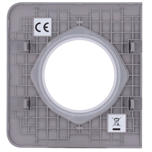 AJAX AJ-SIDECOVER-GRE Tapa lateral para enchufe básico tipo F - Compatible con AJ-OUTLETCORE-BASIC - Protección contra polvo, sa (5)