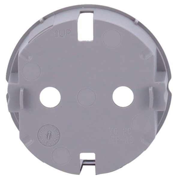 AJAX AJ-SIDECOVER-GRE Tapa lateral para enchufe básico tipo F - Compatible con AJ-OUTLETCORE-BASIC - Protección contra polvo, sa (9)