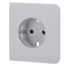 AJAX AJ-SIDECOVER-SMART-FOG Tapa lateral para enchufe inteligente tipo F - Compatible con AJ-OUTLETCORE-SMART - Indicador LED so
