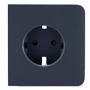 AJAX AJ-SIDECOVER-SMART-GRA Tapa lateral para enchufe inteligente tipo F - Compatible con AJ-OUTLETCORE-SMART - Indicador LED so (2)