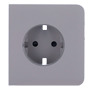 AJAX AJ-SIDECOVER-SMART-GRE Tapa lateral para enchufe inteligente tipo F - Compatible con AJ-OUTLETCORE-SMART - Indicador LED so (2)