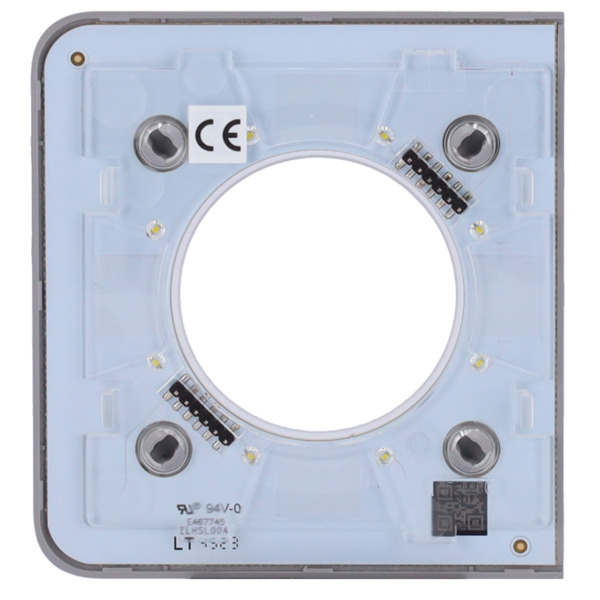 AJAX AJ-SIDECOVER-SMART-GRE Tapa lateral para enchufe inteligente tipo F - Compatible con AJ-OUTLETCORE-SMART - Indicador LED so (5)