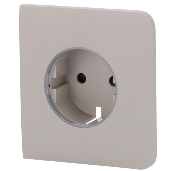 AJAX AJ-SIDECOVER-SMART-OLI Tapa lateral para enchufe inteligente tipo F - Compatible con AJ-OUTLETCORE-SMART - Indicador LED so