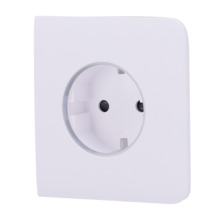 AJAX AJ-SIDECOVER-SMART-W Tapa lateral para enchufe inteligente tipo F - Compatible con AJ-OUTLETCORE-SMART - Indicador LED sobr