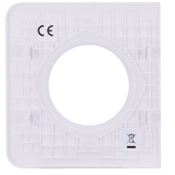 AJAX AJ-SIDECOVER-W Tapa lateral para enchufe básico tipo F - Compatible con AJ-OUTLETCORE-BASIC - Protección contra polvo, salp (5)