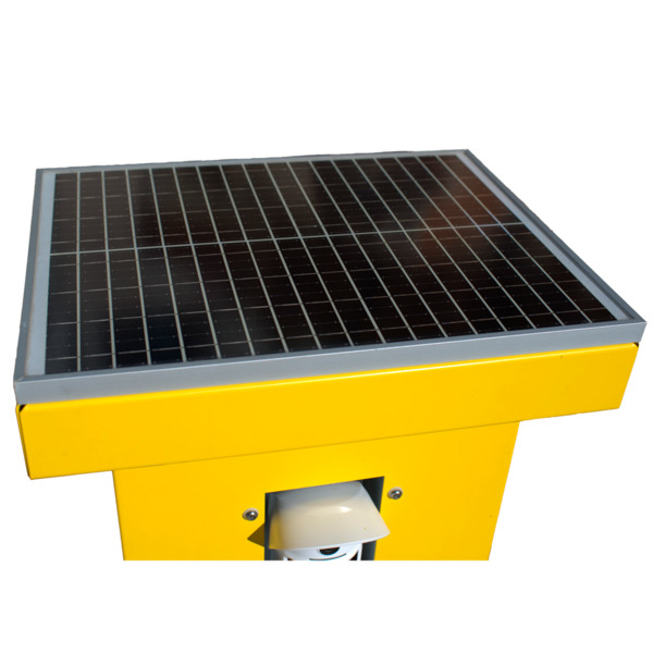 AJAX AJ-SITEGUARD-Y Torre para protección perimetral 360º - Alimentación solar / Foto verificación -  Incluye panel solar y regu (1)