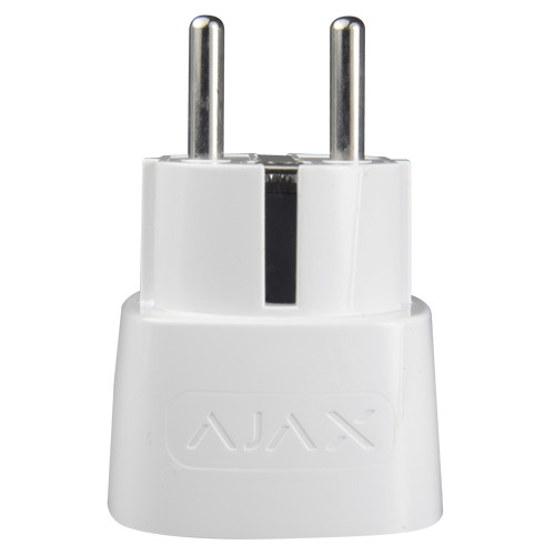 AJAX AJ-SOCKET-W Enchufe inteligente con control remoto - Inalámbrico 868 MHz Jeweller - Antena interna alcance 1000 m - 230 VAC (3)