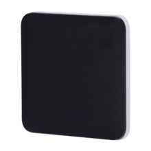 AJAX AJ-SOLOBUTTON-1G2W-B Panel táctil para un interruptor de luz - Compatible AJ-LIGHTCORE-1G / -2W - Retroiluminación LED - Pa
