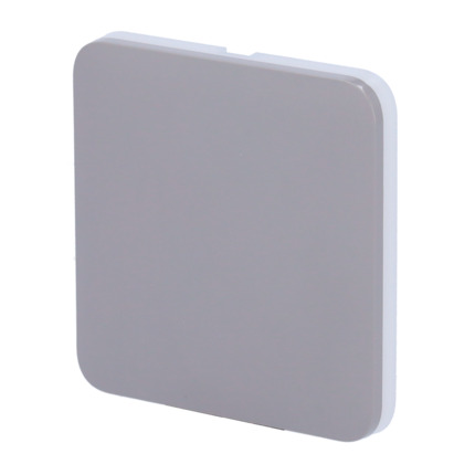 Comprar AJAX AJ-SOLOBUTTON-1G2W-GRE Panel táctil para un interruptor de luz - Compatible AJ-LIGHTCORE-1G / -2W - Retroiluminación LED - Panel táctil sin contacto - Color gris - Ajax - LightSwitch SoloButton