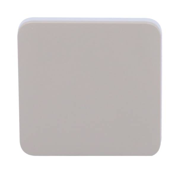 AJAX AJ-SOLOBUTTON-1G2W-OLI Panel táctil para un interruptor de luz - Compatible AJ-LIGHTCORE-1G / -2W - Retroiluminación LED - (1)