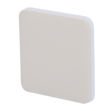 AJAX AJ-SOLOBUTTON-1G2W-OYS Panel táctil para un interruptor de luz - Compatible AJ-LIGHTCORE-1G / -2W - Retroiluminación LED -