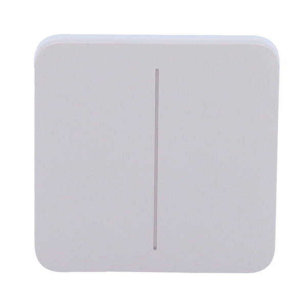 AJAX AJ-SOLOBUTTON-2G-FOG Panel táctil para interruptor de luz doble  - Compatibilidad con AJ-LIGHTCORE-2G - Retroiluminación LE (1)
