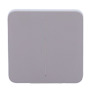 AJAX AJ-SOLOBUTTON-2G-GRE Panel táctil para interruptor de luz doble  - Compatibilidad con AJ-LIGHTCORE-2G - Retroiluminación LE (2)