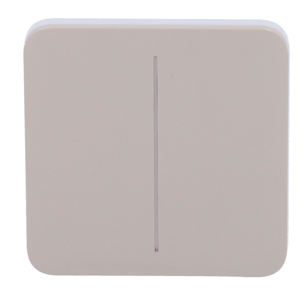 AJAX AJ-SOLOBUTTON-2G-OLI Panel táctil para interruptor de luz doble  - Compatibilidad con AJ-LIGHTCORE-2G - Retroiluminación LE (1)