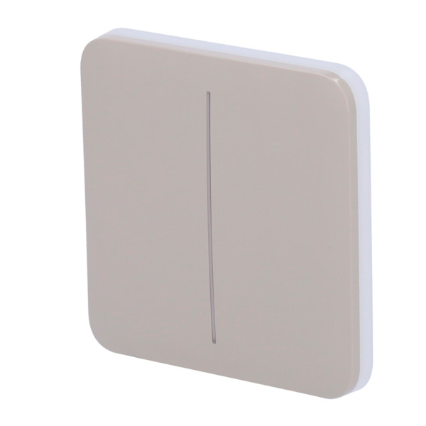 AJAX AJ-SOLOBUTTON-2G-OLI Panel táctil para interruptor de luz doble - Compatibilidad con AJ-LIGHTCORE-2G - Retroiluminación LE