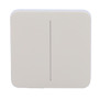 AJAX AJ-SOLOBUTTON-2G-OYS Panel táctil para interruptor de luz doble  - Compatibilidad con AJ-LIGHTCORE-2G - Retroiluminación LE (2)