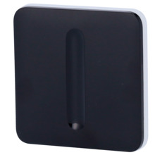 AJAX AJ-SOLOBUTTON-DIMMER-B Panel táctil para interruptor de luz regulable - Compatible con AJ-LIGHTCORE-DIMMER - Retroiluminaci