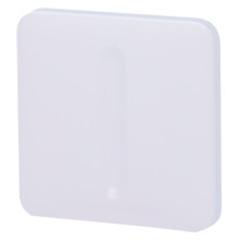 AJAX AJ-SOLOBUTTON-DIMMER-W Panel táctil para interruptor de luz regulable - Compatible con AJ-LIGHTCORE-DIMMER - Retroiluminaci