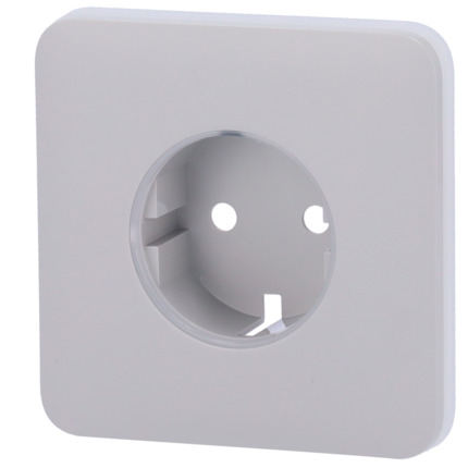 Comprar AJAX AJ-SOLOCOVER-FOG Tapa para enchufe básico tipo F - Compatible con AJ-OUTLETCORE-BASIC - Protección contra polvo, salpicaduras, objetos - Sin monitorizacion de consumo - Sin control remoto  - Color niebla