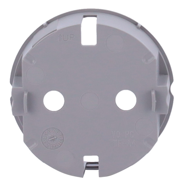 AJAX AJ-SOLOCOVER-GRE Tapa para enchufe básico tipo F - Compatible con AJ-OUTLETCORE-BASIC - Protección contra polvo, salpicadur (9)