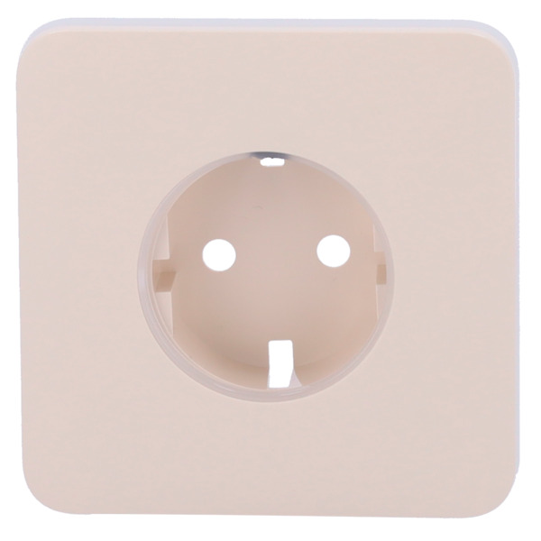 AJAX AJ-SOLOCOVER-IVO Tapa para enchufe básico tipo F - Compatible con AJ-OUTLETCORE-BASIC - Protección contra polvo, salpicadur (1)