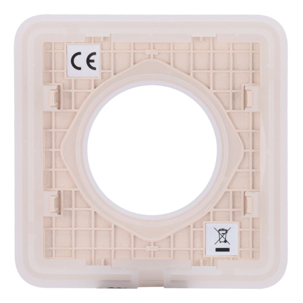 AJAX AJ-SOLOCOVER-IVO Tapa para enchufe básico tipo F - Compatible con AJ-OUTLETCORE-BASIC - Protección contra polvo, salpicadur (5)