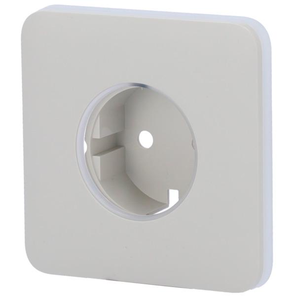 AJAX AJ-SOLOCOVER-OYS Tapa para enchufe básico tipo F - Compatible con AJ-OUTLETCORE-BASIC - Protección contra polvo, salpicadur