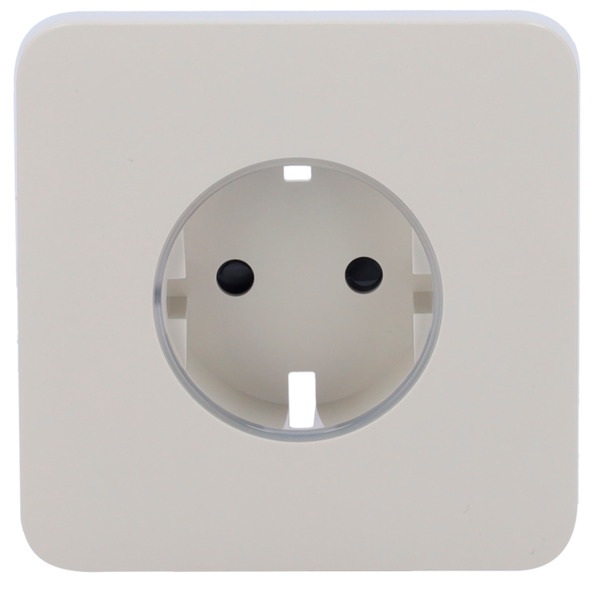 AJAX AJ-SOLOCOVER-SMART-OYS Tapa frontal para enchufe inteligente tipo F - Compatible con AJ-OUTLETCORE-SMART - Indicador LED so (1)