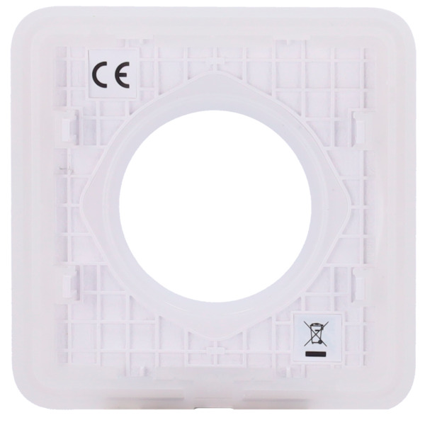 AJAX AJ-SOLOCOVER-W Tapa para enchufe básico tipo F - Compatible con AJ-OUTLETCORE-BASIC - Protección contra polvo, salpicaduras (5)