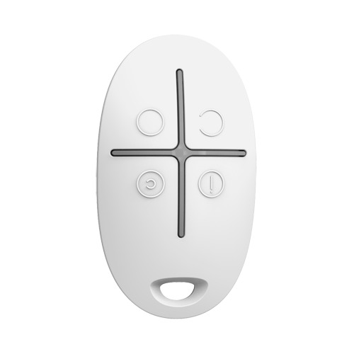 AJAX AJ-SPACECONTROL-W-DUMMY Carcasa para mando remoto - AJ-SPACECONTROL-W - Instalación sencilla - Plástico ABS - Color blanco (3)