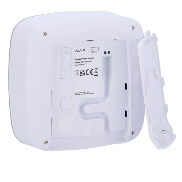 AJAX AJ-SPEAKERPHONE-W Módulo de voz inalámbrico - Inalámbrico 868 MHz Jeweller - Presión sonora máxima 103 dB - Alimentación 4 (7)