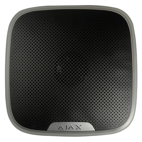 AJAX AJ-STREETSIREN-B Sirena para exterior - Inalámbrico 868 MHz Jeweller - Certificado grado 2 - Presión sonora máxima 113 dB - (1)
