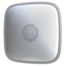 AJAX AJ-STREETSIREN-W Sirena para exterior - Inalámbrico 868 MHz Jeweller - Certificado grado 2 - Presión sonora máxima 113 dB -