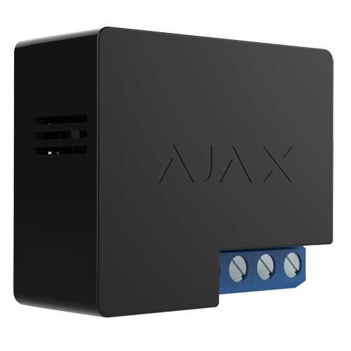 AJAX AJ-WALLSWITCH-B Relé de control remoto - Inalámbrico 868 MHz Jeweller - Antena interna - 110~240VAC 50 Hz / Hasta 3kW (13A)