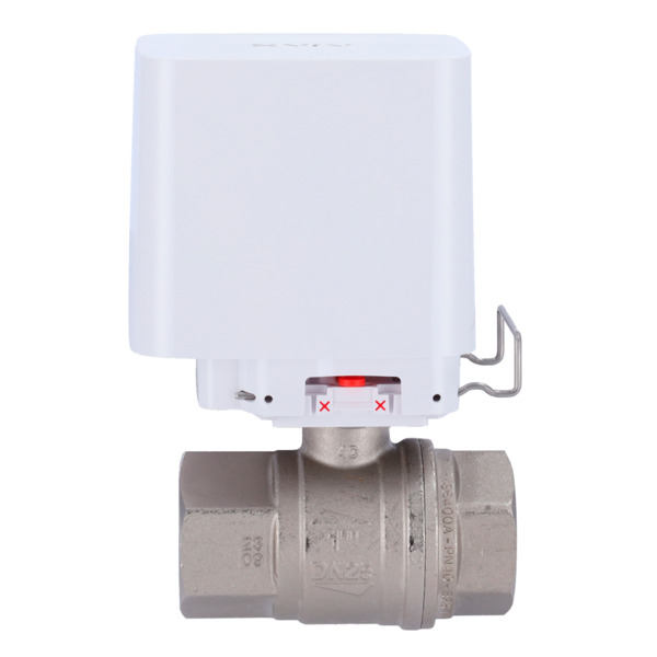 AJAX AJ-WATERSTOP-1-W Electroválvula de cierre de agua - Válvula Bonomi de 1&quot; (DN 25) - Compatible con tuberías de agua cal (5)