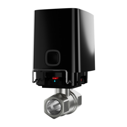 Comprar AJAX AJ-WATERSTOP-1/2-B Electroválvula de cierre de agua - Válvula Bonomi de 1/2" (DN 15) - Compatible con tuberías de agua caliente y fría - Cierre de la válvula en menos de 5 segundos - Admite escenarios de automatización - Alimentación 4