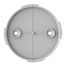 Ajax BRACKET-FIREPROTECT-WH Soporte Ajax FireProtect Plus. Color Blanco
