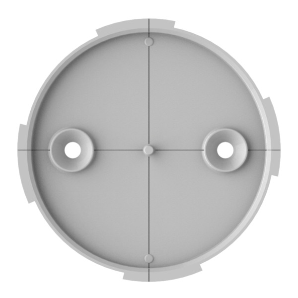 Ajax BRACKET-FIREPROTECT-WH Soporte Ajax FireProtect Plus. Color Blanco