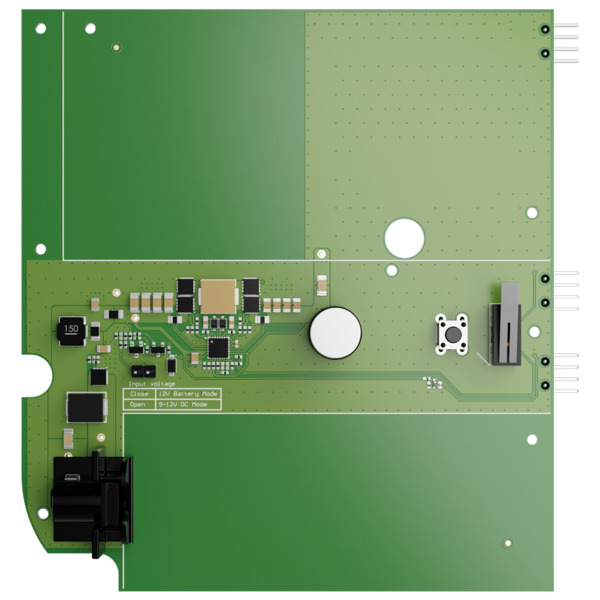 AJAXCCTV AJ-DC12V-PSU-NVR Módulo alimentación 12 VDC - Compatible con Ajax NVR 8-ch y 16-ch - Tensión de entrada 8~16 VDC - Cone (1)