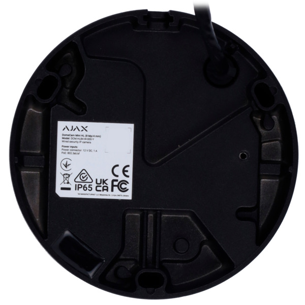 AJAXCCTV AJ-DOMECAM-MINI-5-0400-HL-B Cámara IP 5 Megapixel Ajax - 1/2.8&quot; Progressive Scan CMOS - Lente 4 mm, Ranura MicroSD (5)