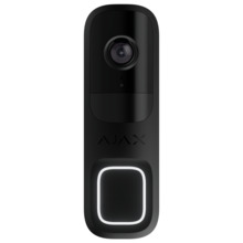 AJAXCCTV AJ-DOORBELL-4-B Doorbell 4 MP con IA integrada  - Detector PIR alcance hasta 4 m - Audio bidireccional con cancelación