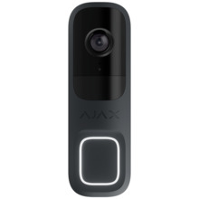 AJAXCCTV AJ-DOORBELL-4-GRA Doorbell 4 MP con IA integrada  - Detector PIR alcance hasta 4 m - Audio bidireccional con cancelació