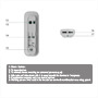 AJAXCCTV AJ-DOORBELL-4-GRA Doorbell 4 MP con IA integrada  - Detector PIR alcance hasta 4 m - Audio bidireccional con cancelació (6)