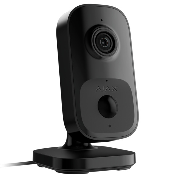 AJAXCCTV AJ-INDOORCAM-4-B Cámara Cube IP 4 Mp - Detección de objetos por IA - IR 8 m / Detección PIR hasta 4 m - Audio bidirecci