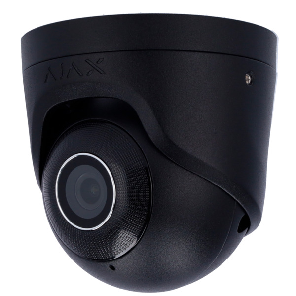 AJAXCCTV AJ-TURRETCAM-5-0400-B Cámara IP Turret 5 Megapixel Ajax - Progressive Scan CMOS - Lente 4 mm, Ranura MicroSD hasta 256