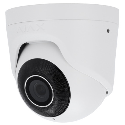 Comprar AJAXCCTV AJ-TURRETCAM-5-0400-W Cámara IP Turret 5 Megapixel Ajax - Progressive Scan CMOS - Lente 4 mm, Ranura MicroSD hasta 256GB - IR LEDs Alcance 50m, PoE 802.3at - Con Inteligencia Artificial - Color blanco