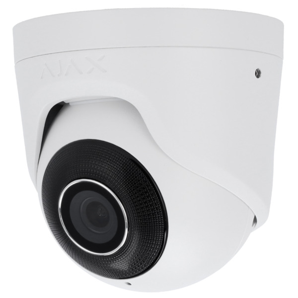 AJAXCCTV AJ-TURRETCAM-5-W Cámara IP Turret 5 Megapixel Ajax - Progressive Scan CMOS - Lente 2.8 mm, Ranura MicroSD hasta 256GB