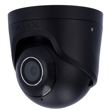 Comprar AJAXCCTV AJ-TURRETCAM-8-0400-B Cámara IP Turret 8 Megapixel Ajax - Progressive Scan CMOS - Lente 4 mm, Ranura MicroSD hasta 256GB - IR LEDs Alcance 50m, PoE 802.3at - Con Inteligencia Artificial - Color Negro