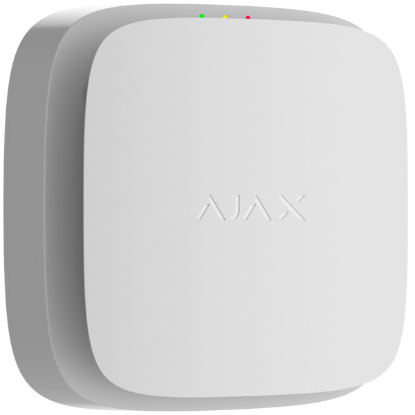 AJAXINCENDIO AJ-EN54-SMOKE-SOUNDER-W Detector óptico con sirena inalámbrico - Sensor de humo óptico de doble espectro - Evita (1)