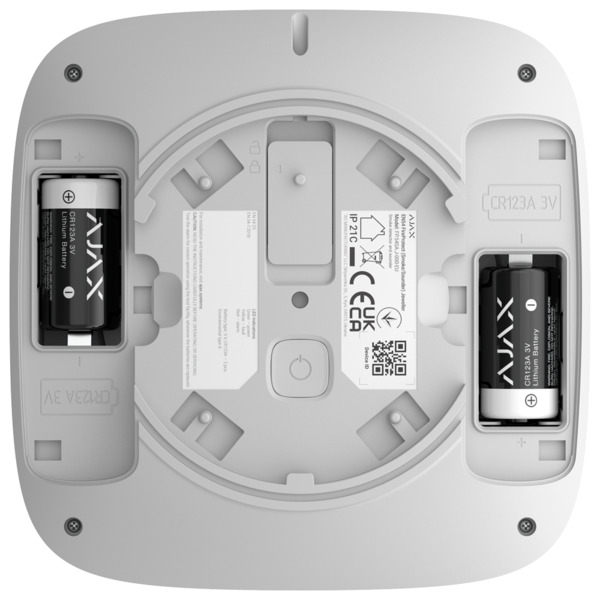 AJAXINCENDIO AJ-EN54-SMOKE-SOUNDER-W Detector óptico con sirena inalámbrico - Sensor de humo óptico de doble espectro - Evita (5)